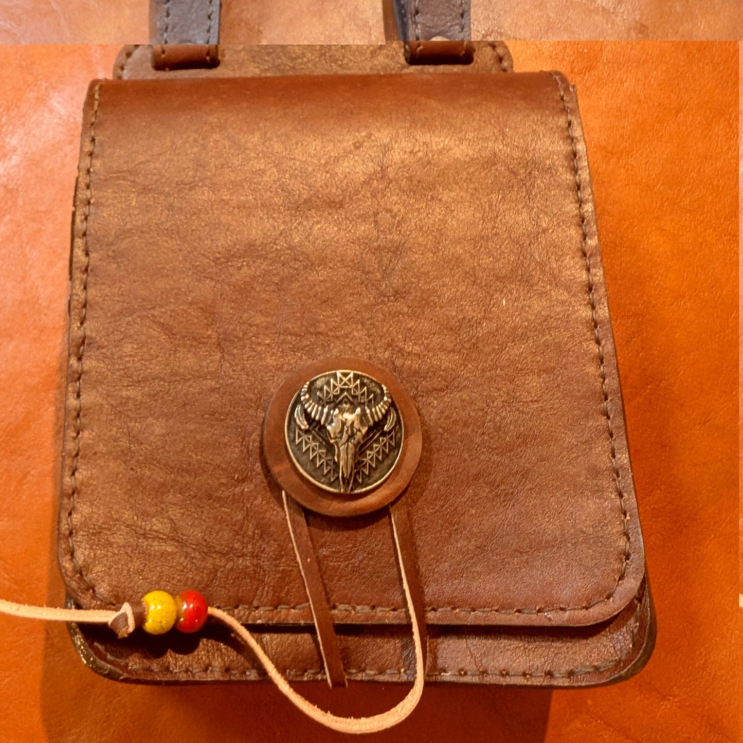 Handcrafted Leather Carry-All Hip Pouch