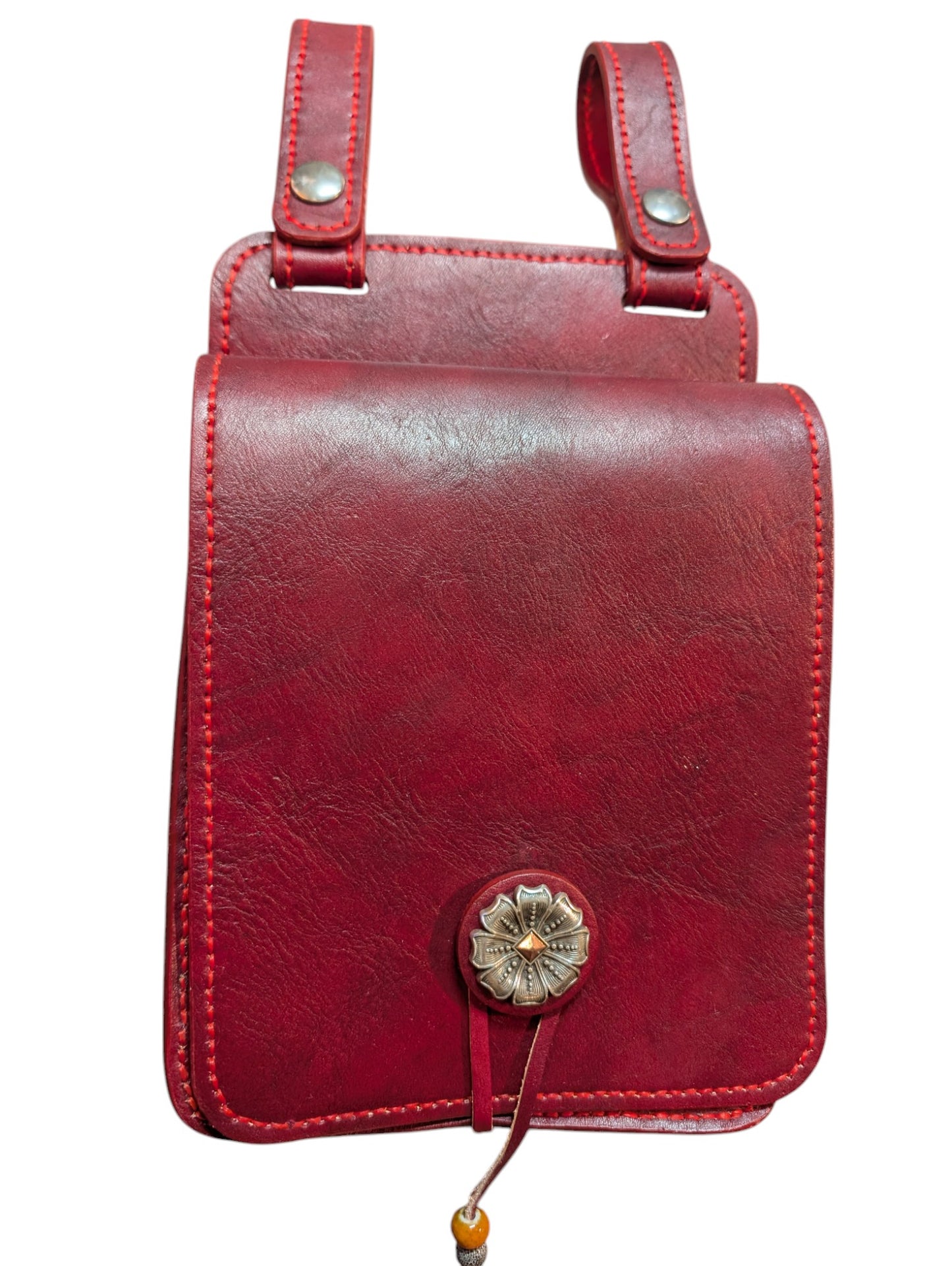 Handcrafted Leather Carry-All Hip Pouch