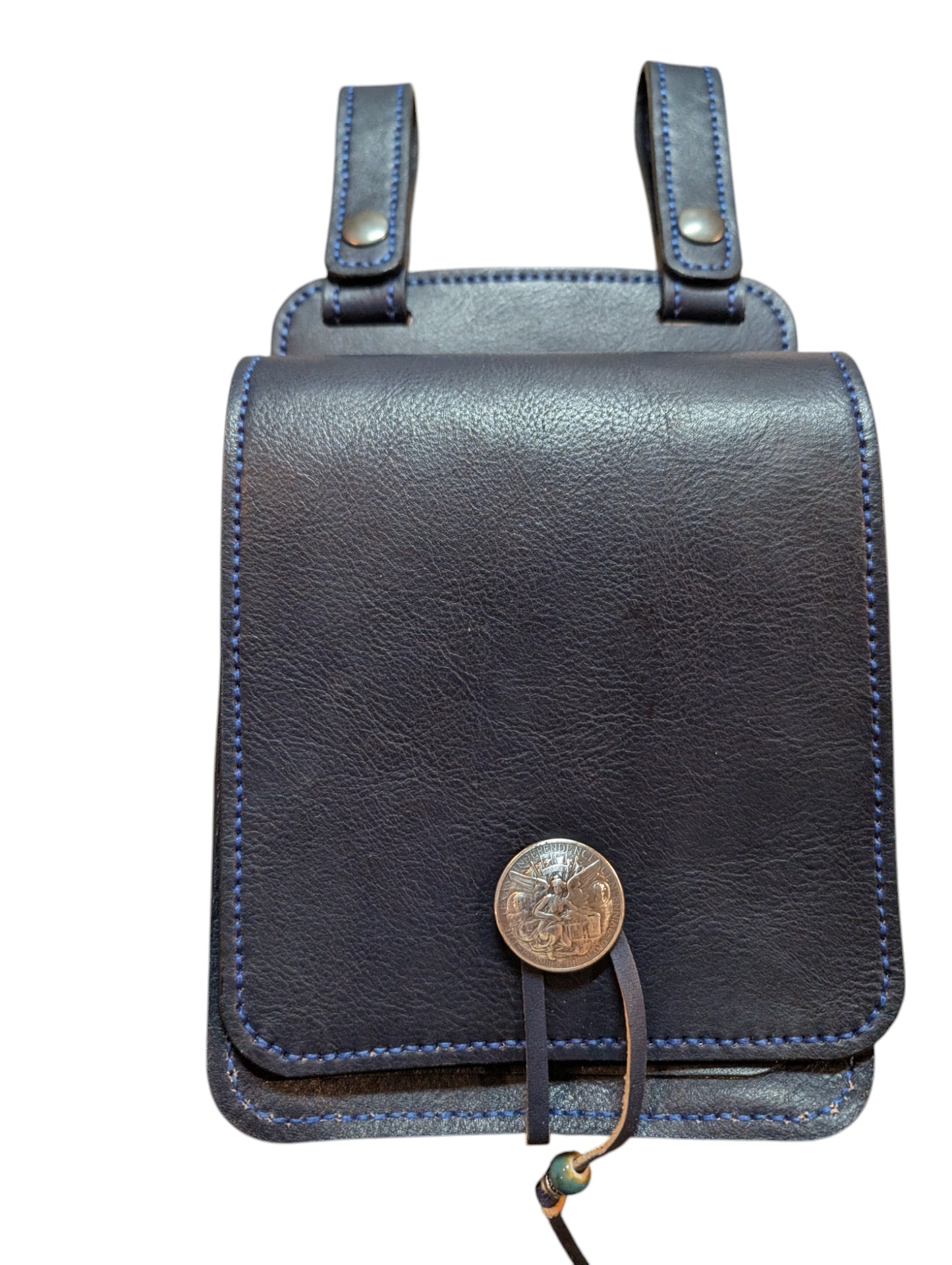 Handcrafted Leather Carry-All Hip Pouch